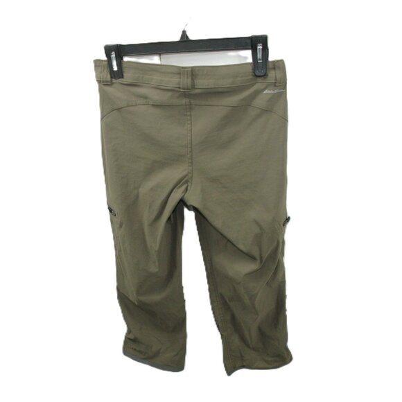 Eddie Bauer Tan Hiking Capri Pants Size 0 - Picture 3 of 6